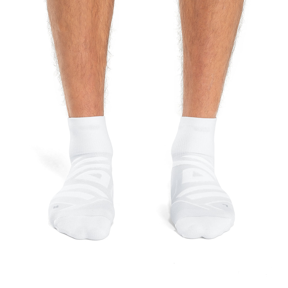 PERFORMANCE MID SOCK - Herren Socken | atmungsaktiv - Weiß