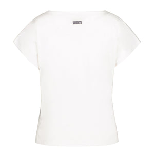 
                  
                    Laden Sie das Bild in den Galerie-Viewer, SAYVILLE - Damen T-Shirt | aus Baumwolle - Weiß
                  
                