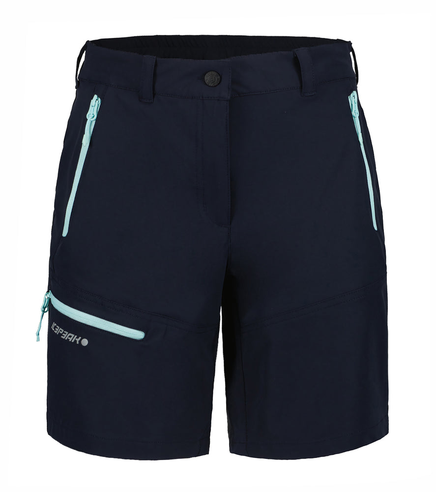 BASTROP - Damen Shorts | mit elastischem Bund - Blau