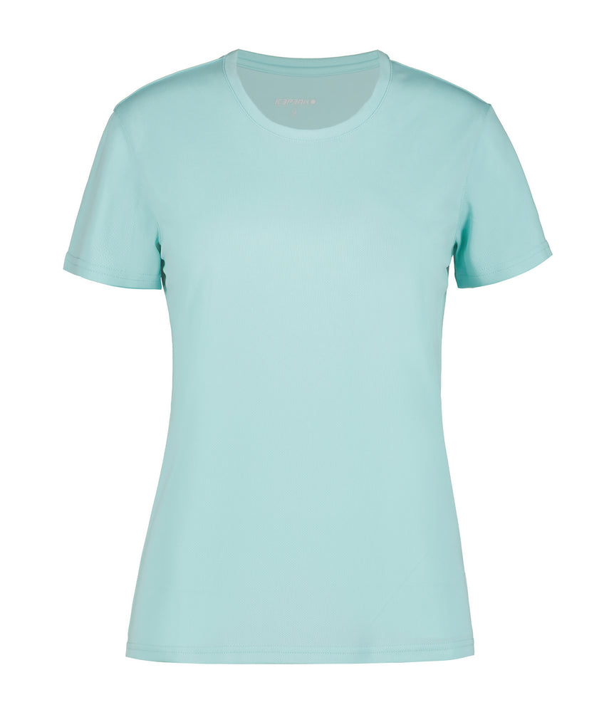 BELFAST - Damen T-Shirt | mit Rundhalsausschnitt - Türkis