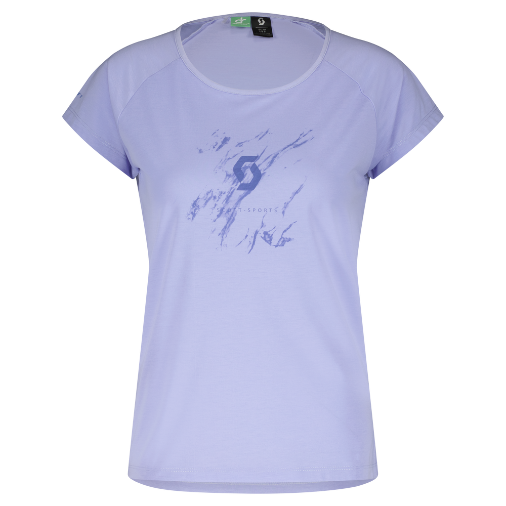 DEFINED DRI SS - Damen T-Shirt | mit grafischem Print - Lila