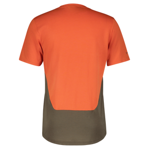 
                  
                    Laden Sie das Bild in den Galerie-Viewer, TRAIL FLOW DRI SS - Herren T-Shirt | mit Mesh Rückeneinsatz - Orange-Braun
                  
                