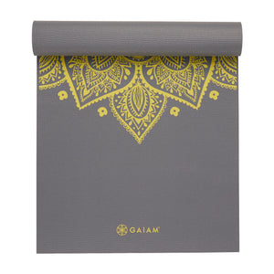 
                  
                    Laden Sie das Bild in den Galerie-Viewer, Citron Sundial - Yoga Matte 6mm dick | rutschfeste Oberfläche - Grau-Gelb
                  
                
