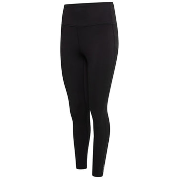 Influential Tight - Damen Leggings  | offene Tasche innen am Taillenbund - Schwarz - T TUR Trainingshosen Da - Dare2B - Sportrabatt