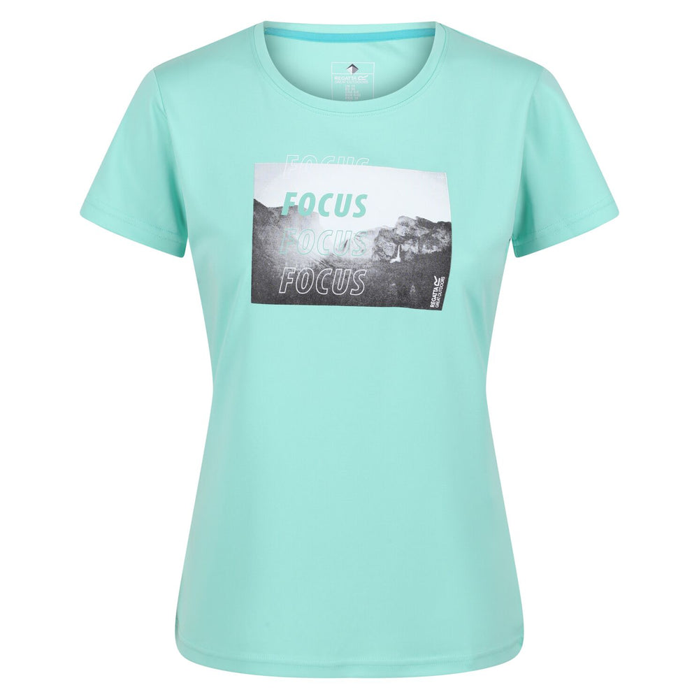 Fingal VI - Damen T-Shirt | Mit Print - Mint - T MUS T-Shirts/Tanks ku.Arm Da - Regatta - Sportrabatt