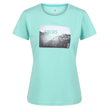 Fingal VI - Damen T-Shirt | Mit Print - Mint - T MUS T-Shirts/Tanks ku.Arm Da - Regatta - Sportrabatt