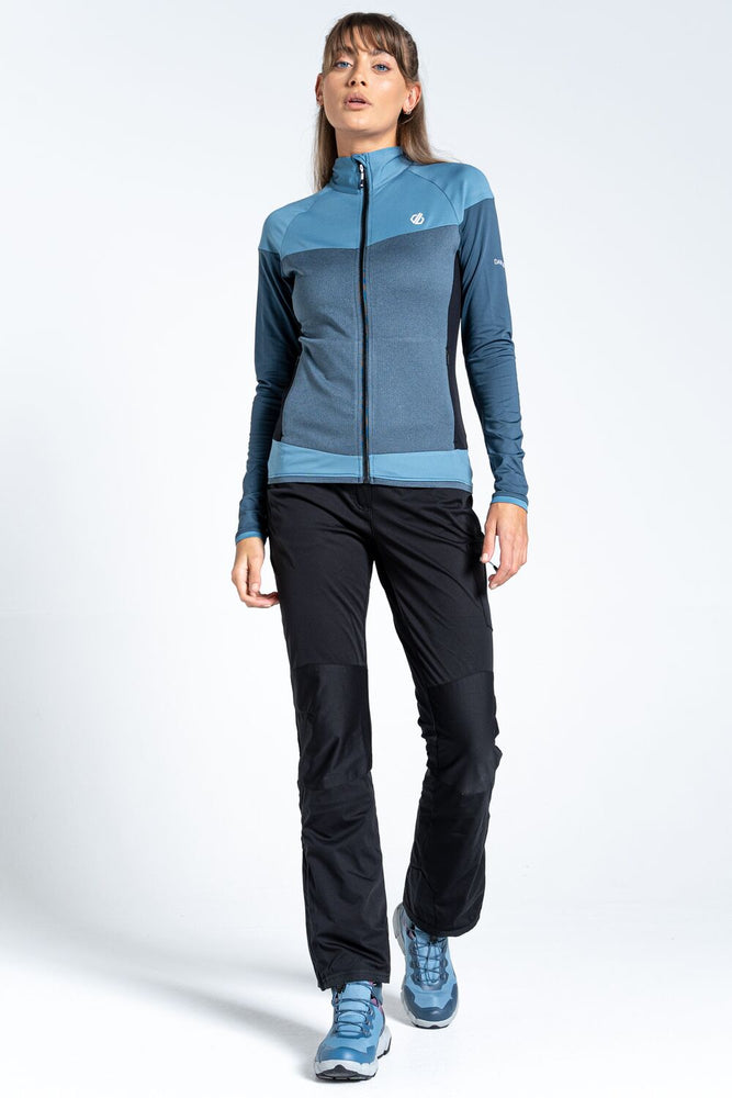 
                  
                    Laden Sie das Bild in den Galerie-Viewer, Elation IICoreStr - Damen Zip-Jacke | Aus recyceltem Stretchgewebe mit warmer Fütterung - Blau
                  
                