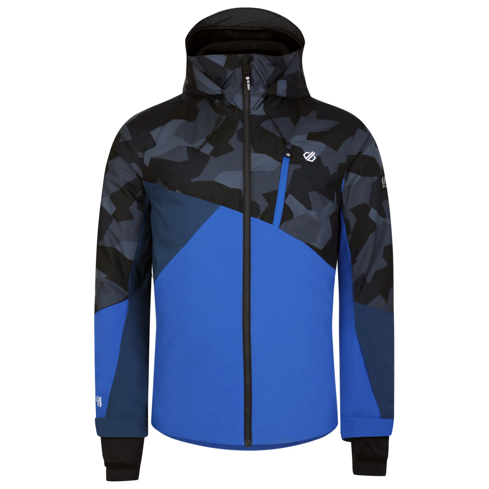 Baseplate Jacket - Herren Skijacke | mit verschweißten Nähten - Schwarz-Blau