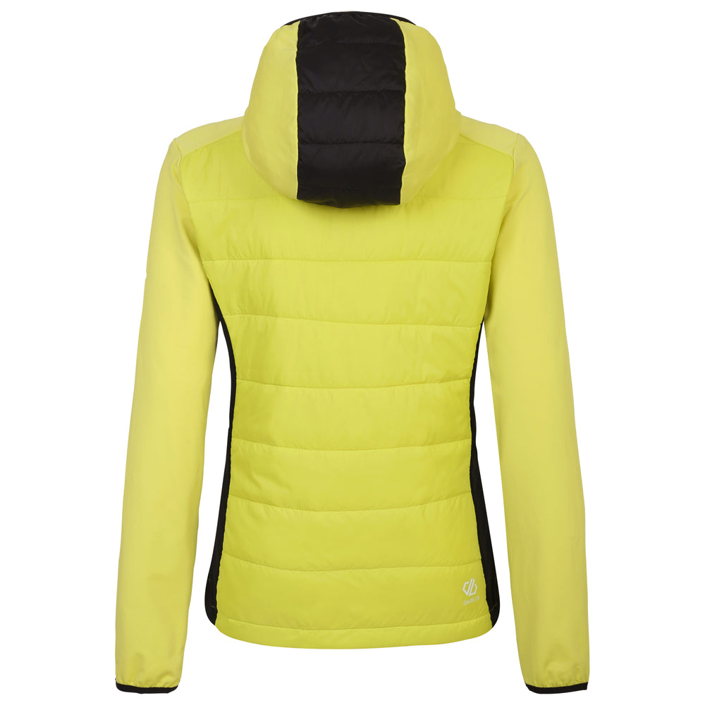 
                  
                    Laden Sie das Bild in den Galerie-Viewer, Ascending Hybrid - Damen Jacke | mit wärmender Polsterung - Gelb-Weiß
                  
                