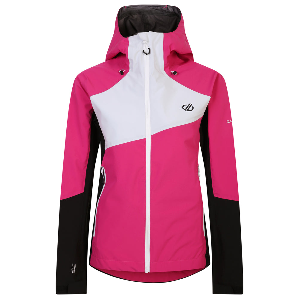 Excalibar Jacket - Damen Skijacke | mit verschweißten Nähten - Pink