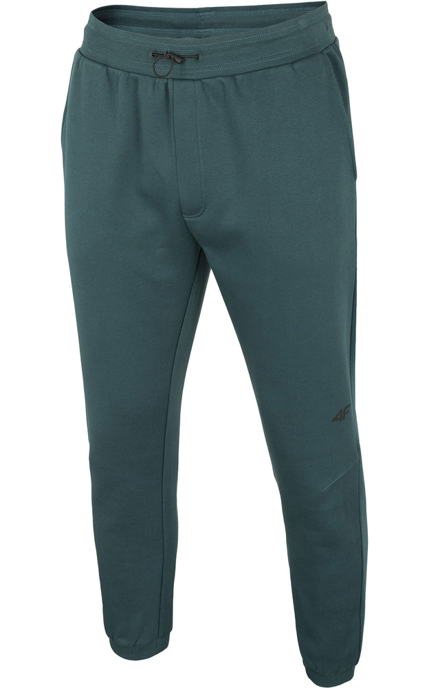 Herren Jogginghose | mit offenen Seitentaschen und elastischem Bund mit Stopper - Grün - Herren Hose - 4F - Sportrabatt