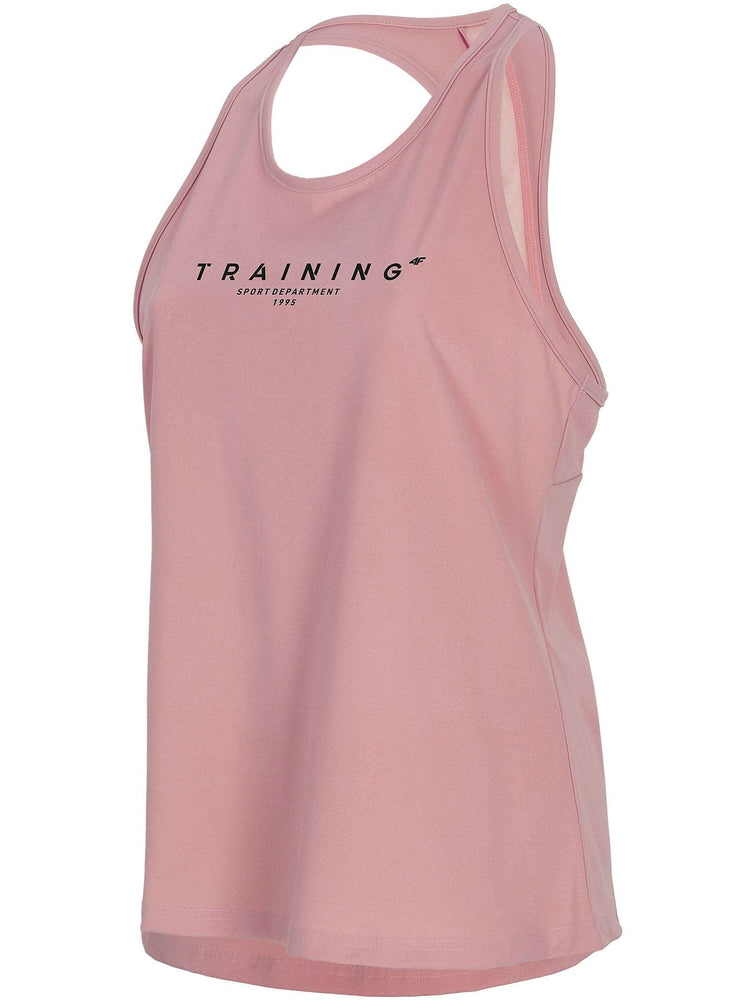 Damen Trainings-T-Shirt | aus weichem, elastischem Gewebe - Rosa - T SKA Sweatshirts lg.Arm Da - 4F - Sportrabatt