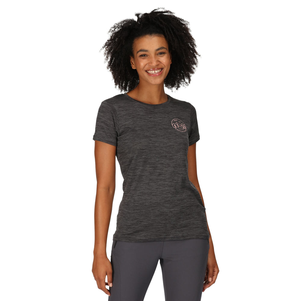 Fingal VII - Damen T-Shirt | schnelltrocknend - Grau