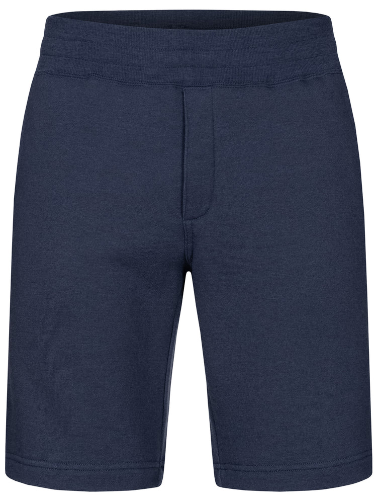 Knitted Shorts - Herren Short | aus Merino Wollmix  mit Fronttaschen - Blau - Herren Hosen - Super Natural - Sportrabatt