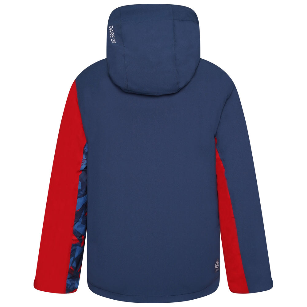 
                  
                    Laden Sie das Bild in den Galerie-Viewer, Glee II Jacket - Kinder Skijacke | mit reflektierenden Details - Blau-Rot-Gemustert
                  
                