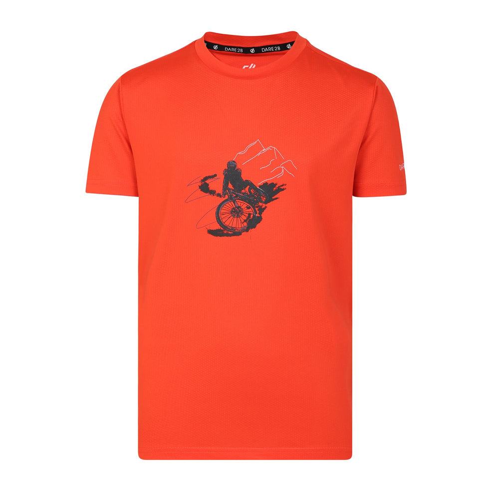Amuse Tee - Kinder T-Shirt | mit Grafikprint - Orange