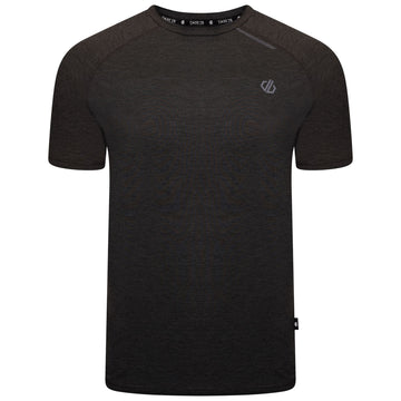 Persist Tee - Herren T-Shirt | Reflektierende Prints für bessere Sichtbarkeit - Schwarz - Herren Shirt - Dare2B - Sportrabatt
