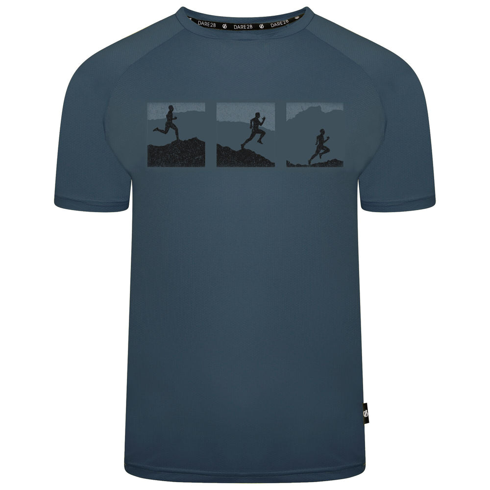 Righteous III Tee - Herren Shirt | mit reflektierendem Detail im Print - Grau - Herren Shirt - Dare2B - Sportrabatt