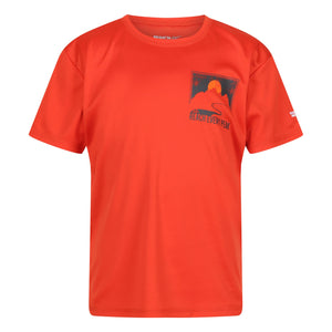 
                  
                    Laden Sie das Bild in den Galerie-Viewer, Alvarado VII - Kinder T-Shirt | mit Aufdruck - Orange
                  
                