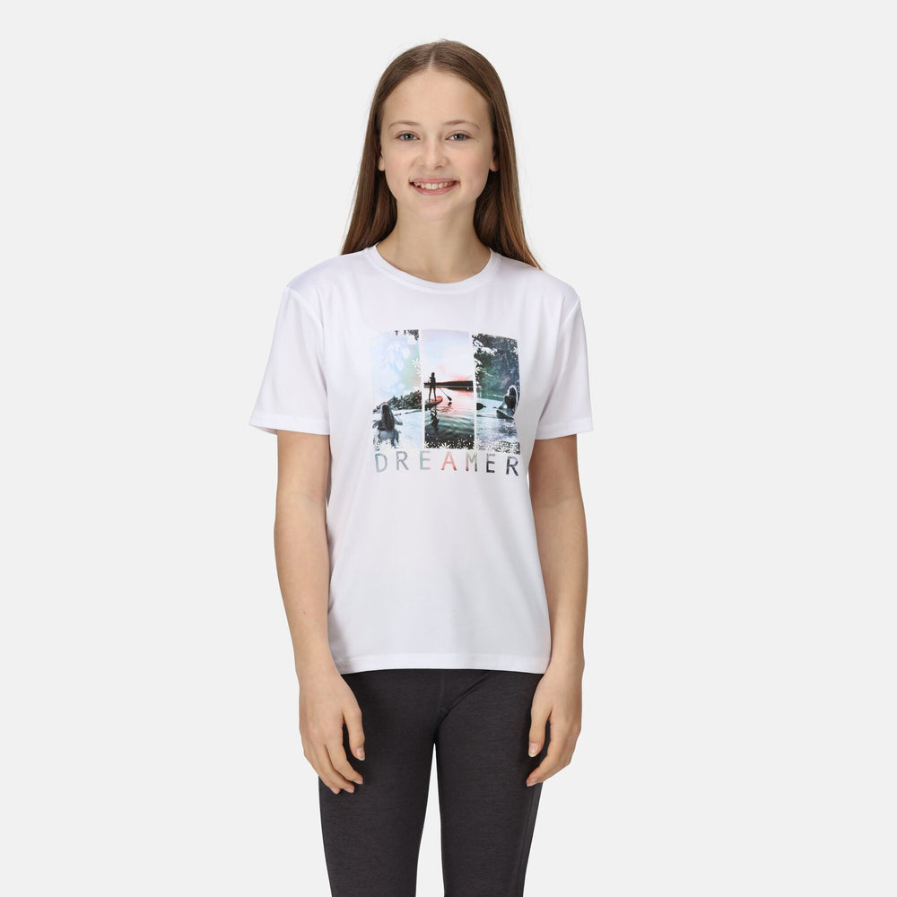 Alvarado VII - Kinder T-Shirt | mit Aufdruck - Weiß