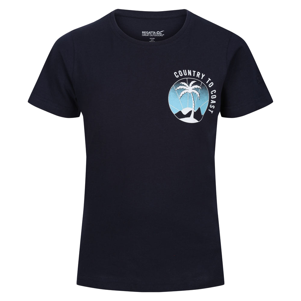 Bosley VI - Kinder T-Shirt | aus Baumwolle - Blau