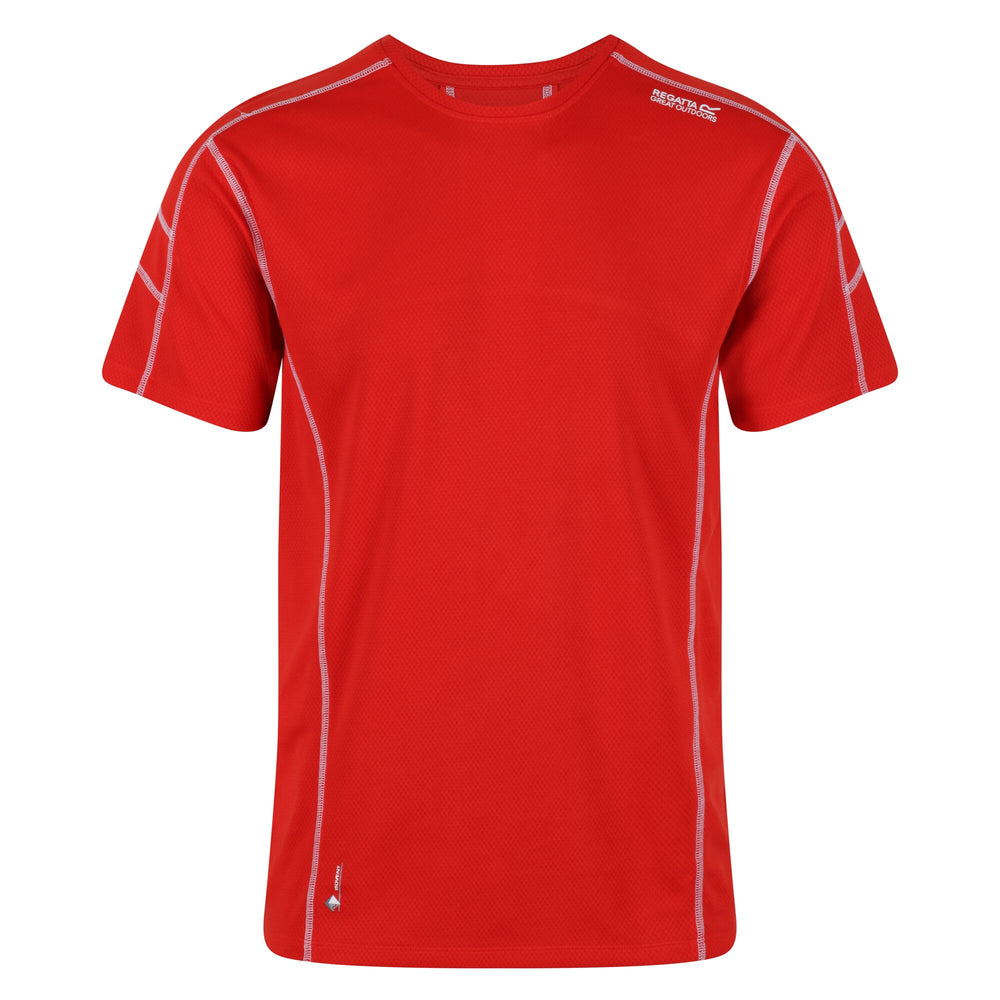 
                  
                    Laden Sie das Bild in den Galerie-Viewer, Virda III - Herren T-Shirt | Sehr guter Feuchtigkeitsabtransport - Rot - T MUS T-Shirts/Tanks ku.Arm He/Uni - Regatta - Sportrabatt
                  
                
