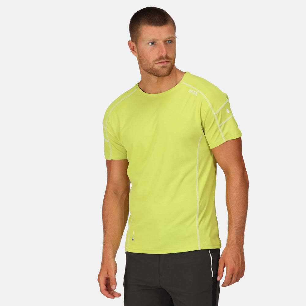 Virda III - Herren T-Shirt | gute Feuchtigkeitsregulierung - Neongrün