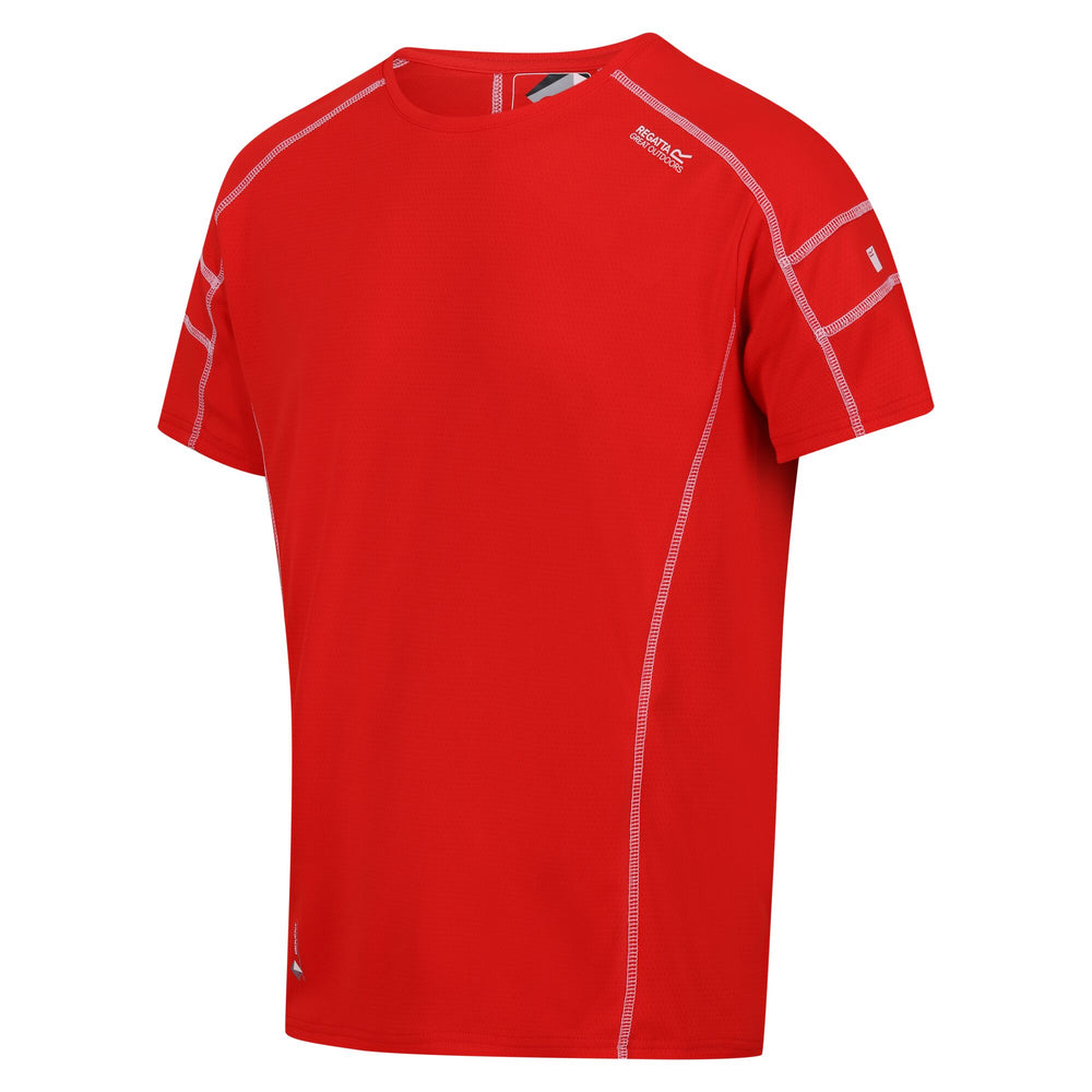 Virda III - Herren T-Shirt | gute Feuchtigkeitsregulierung - Rot