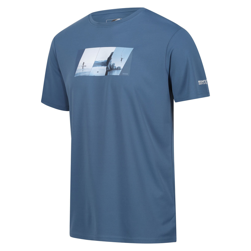 Fingal VII - Herren T-Shirt | schnelltrocknend - Blau