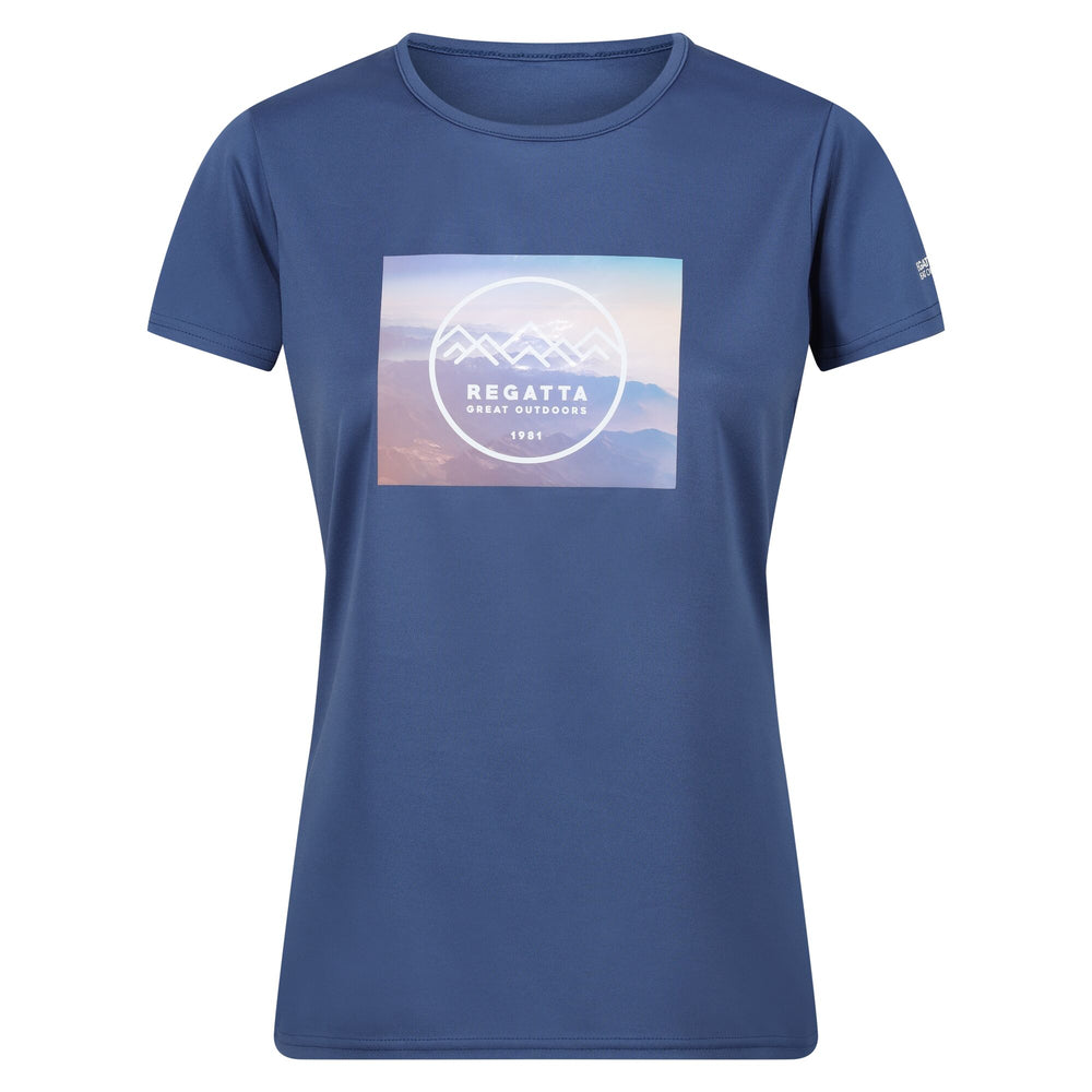 Fingal VII - Damen T-Shirt | schnelltrocknend - Blau