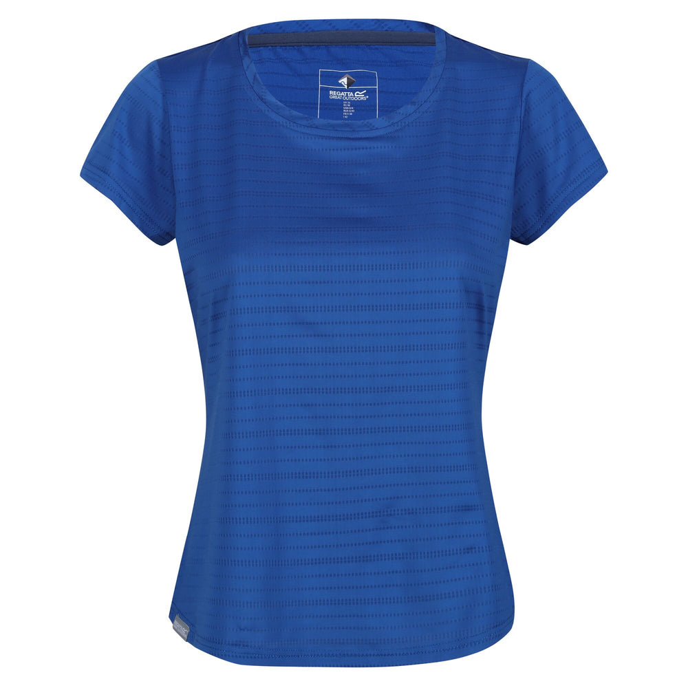 Limonite VI - Damen T-Shirt  aus schnelltrocknendem Netzgewebe - Blau