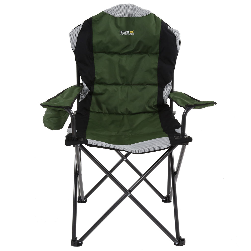 Kruza Chair - Klappstuhl | gepolstert, mit hoher Rückenlehne - Grün