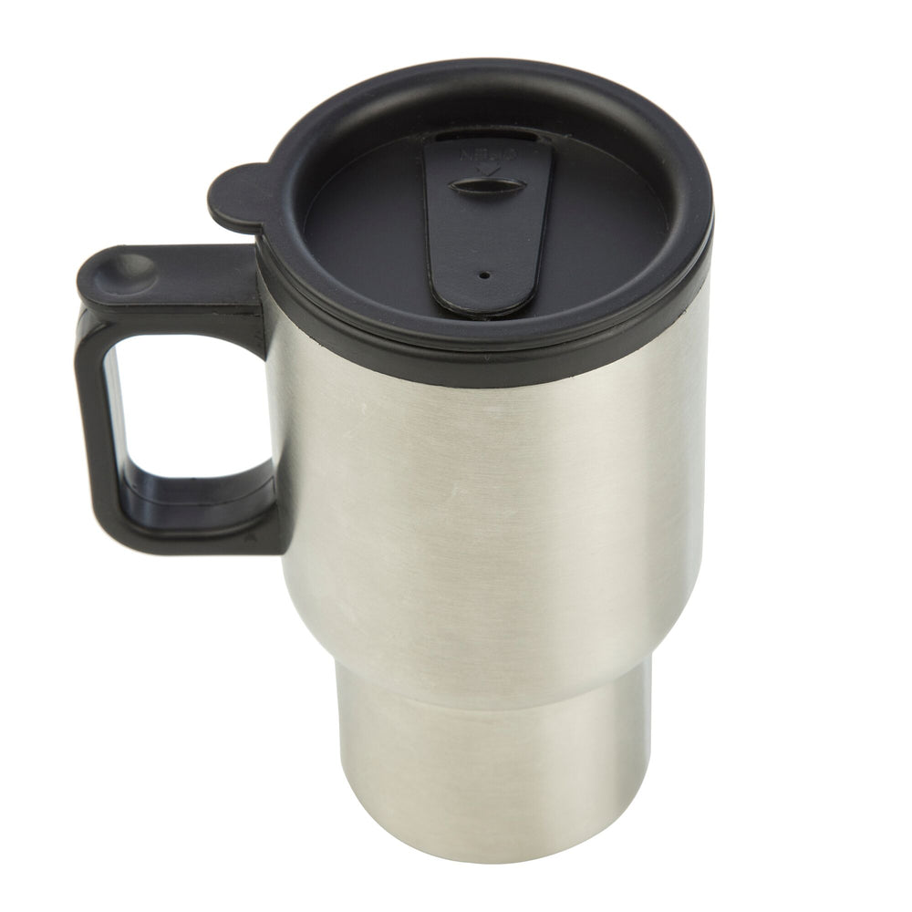 Commuter Mug - Thermo Tasse | mit auslaufsicherem Deckel - Silver