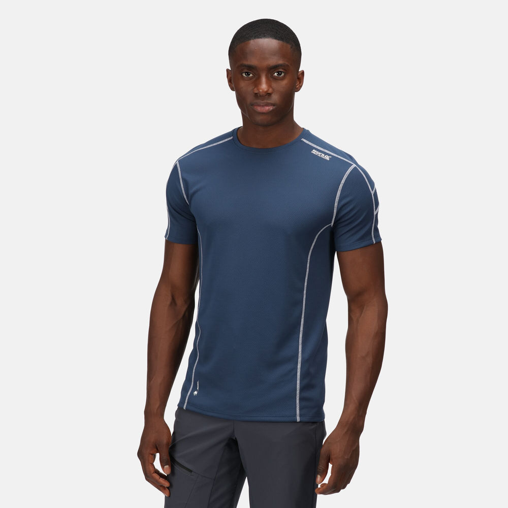 Virda III - Herren T-Shirt | Sehr guter Feuchtigkeitsabtransport - Dunkelblau